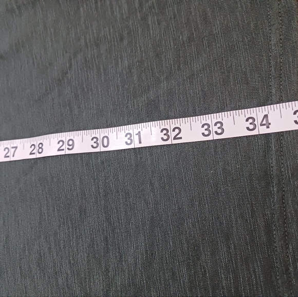 Gap Dark Green Long Sleeve Dress Size L EUC - Picture 5 of 8